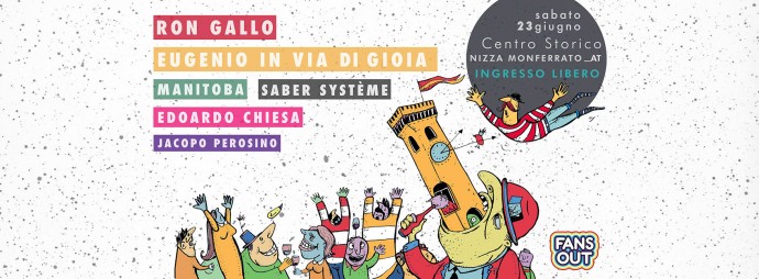 Fans Out: Sabato 23 giugno la terza edizione del Festival di performance artistiche di Nizza Monferrato (AT)